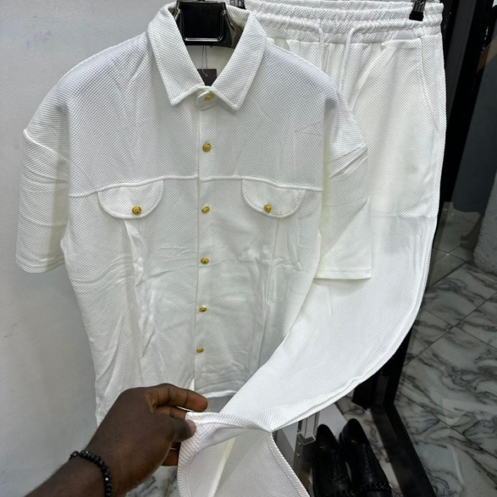 ensemble hommes blanc