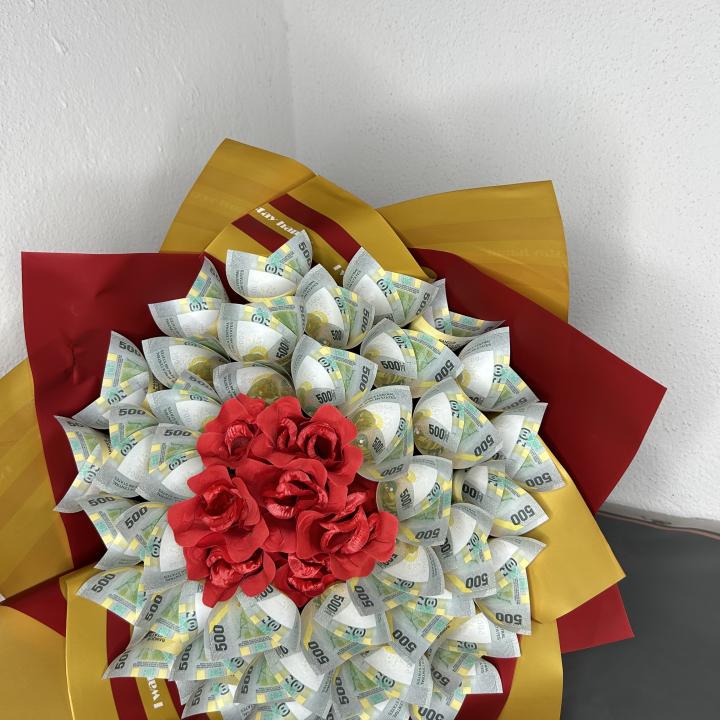 money bouquet