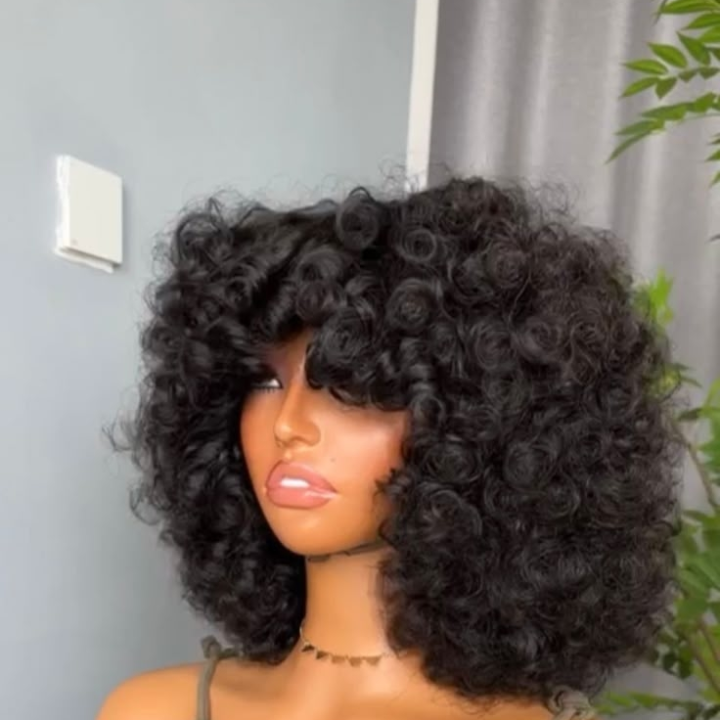 12" bouncy wig