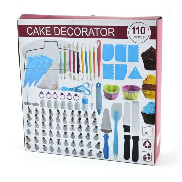 décoration gâteau 110 pièces