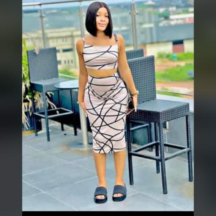 Female designer wears