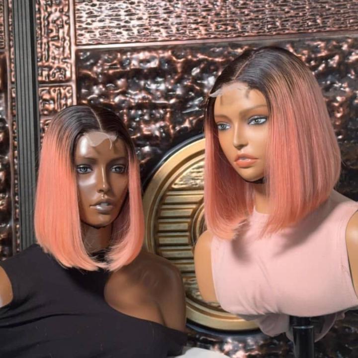 kim K bob wig