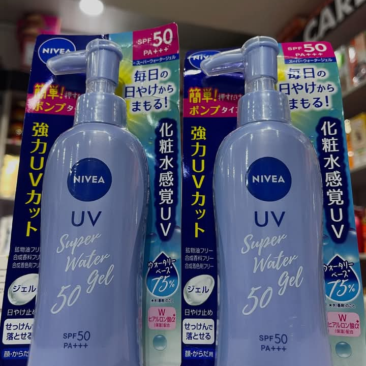 Nivea Aqua watery sun gel