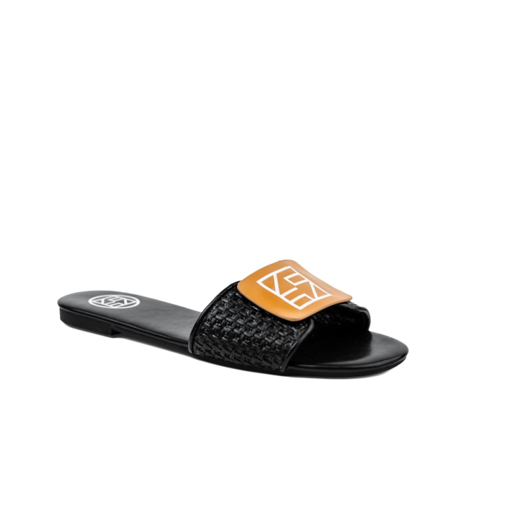 the aune slide sandal