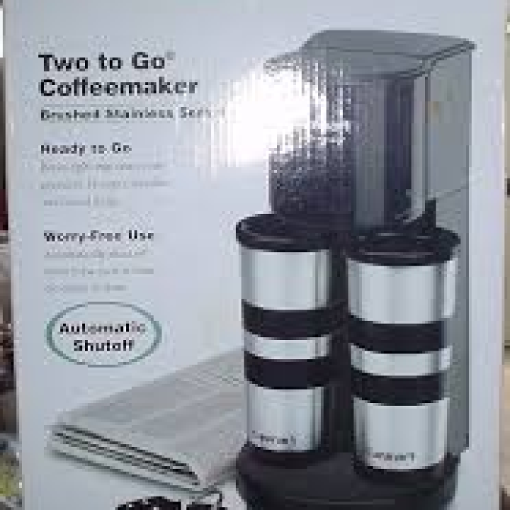 Cuisinart Two to Go Coffee Maker Model TTG-500 Coffeemaker