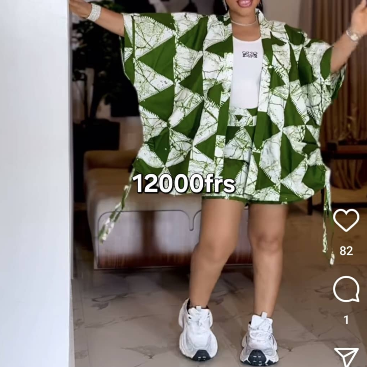Ankara bubu gown