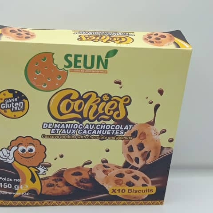 cookies de manioc et au cacahuètes