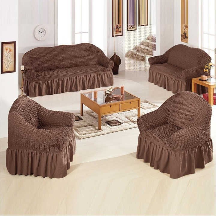 housse marron