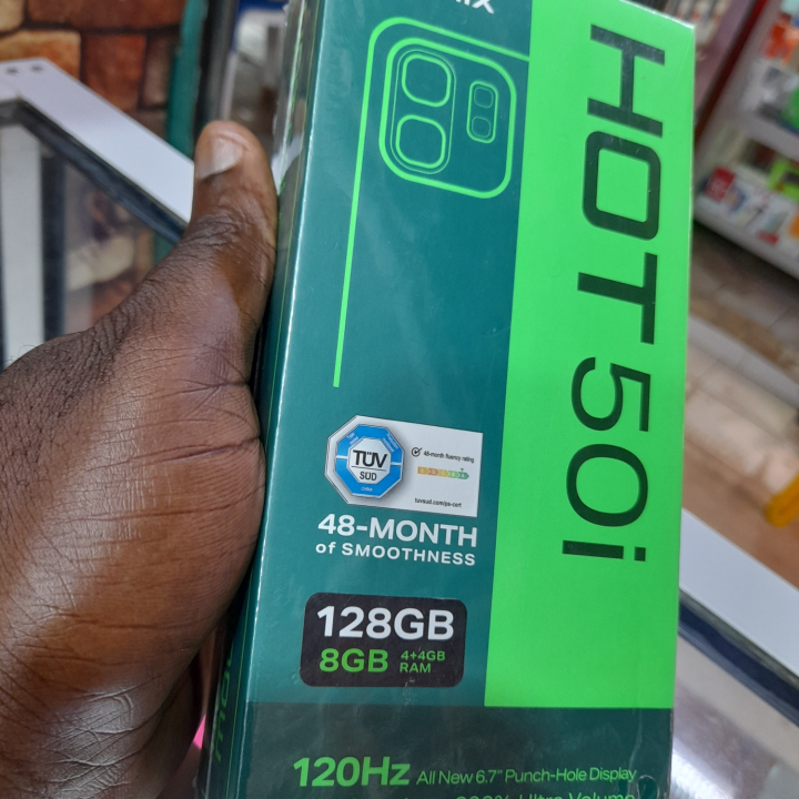 infinix hot50i 128gb/8ram