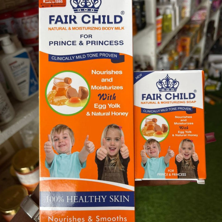 fair child lotion