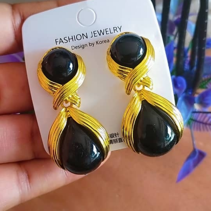 paire de boucle doré