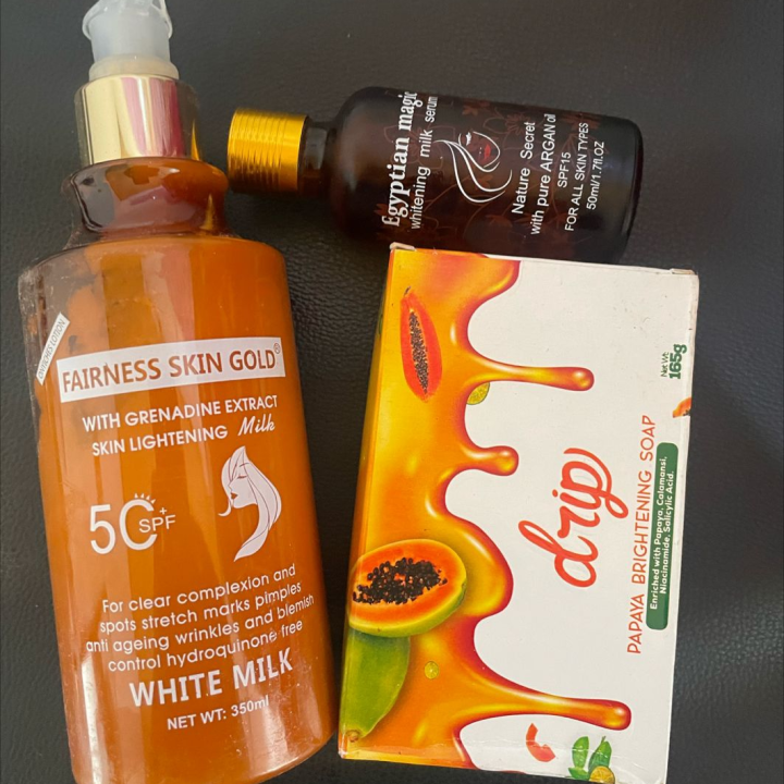 fairness skin gold set for fair skin