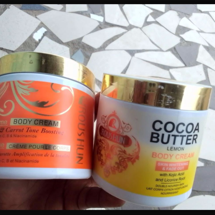Cocoa butter body cream