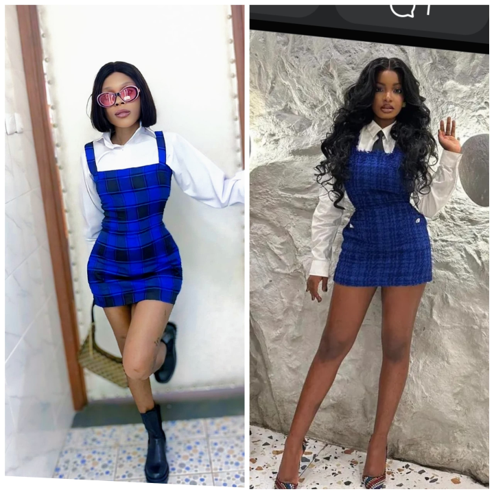 Female designer wears