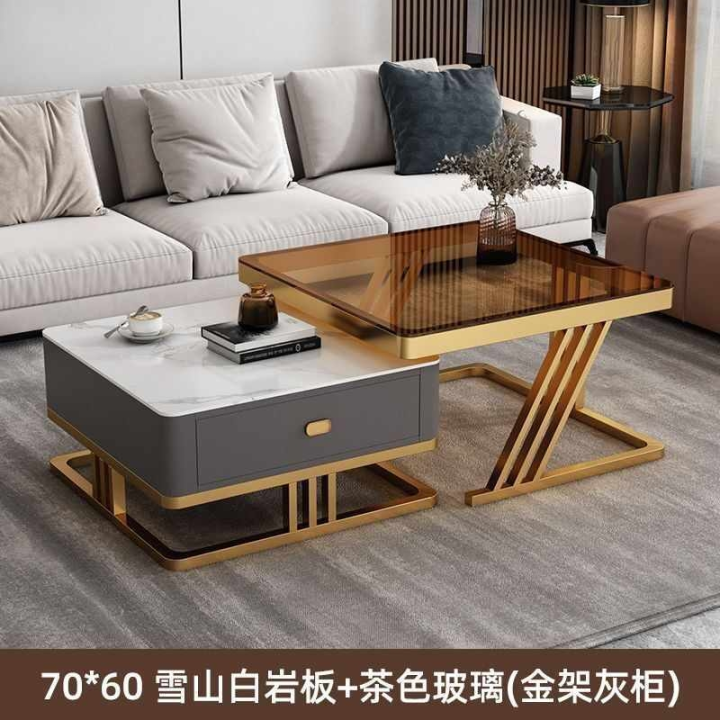 central gry and Brown color  table