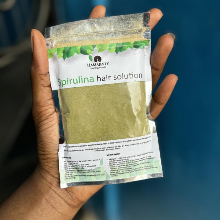 Spirulina Hair Solution (Herbal Hair treatment)🌿