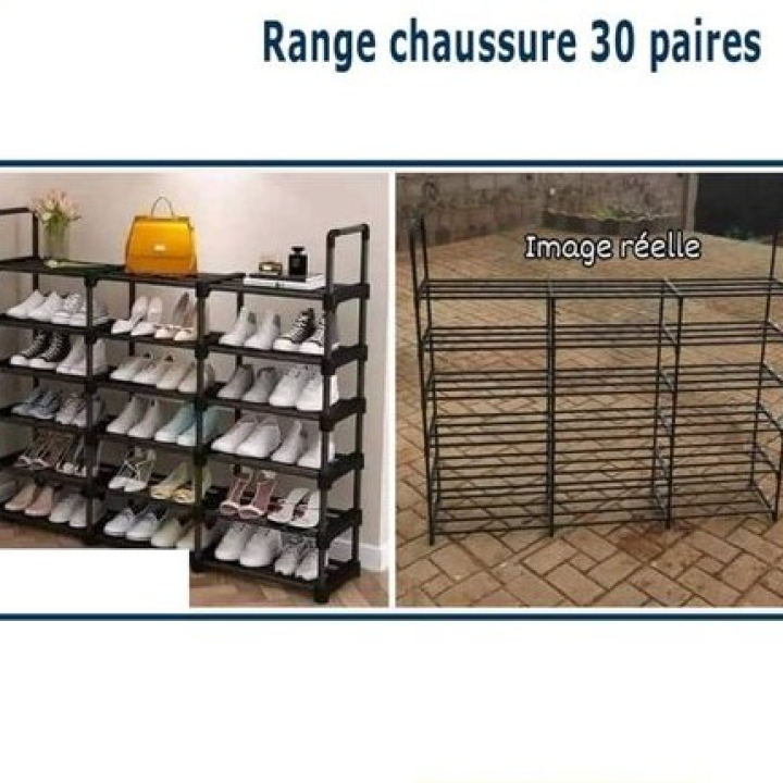 etagere de rengement pour chaussure ( 30 paires )