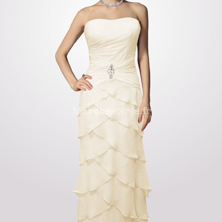 robe de soirée blanche