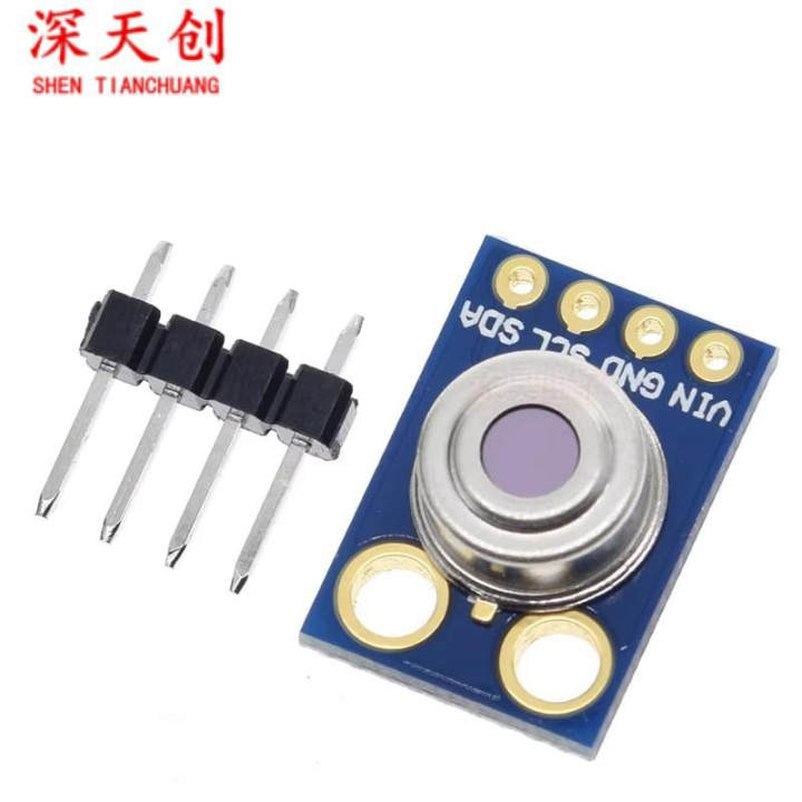 GY-906 MLX90614 Non-Contact IR Temperature Sensor Module. 