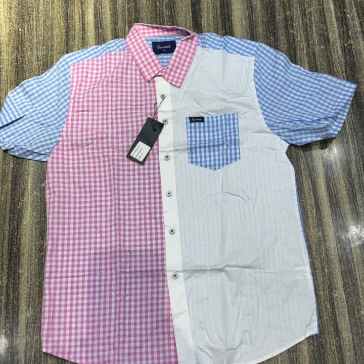 chemise semi carrelé