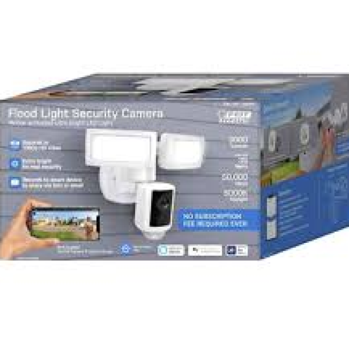 Feit Electric LED Dual Head Motion Sensor Smart Floodlight Security Camera 1080P