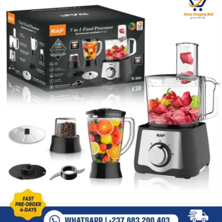 Food processor blender combo
