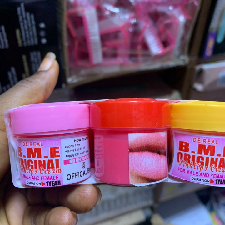 pink lip balm