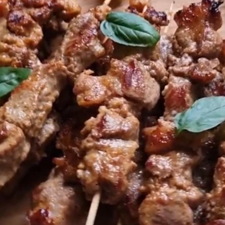 brochette de porc