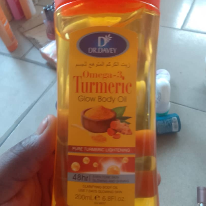 Dr Davey turmeric oil