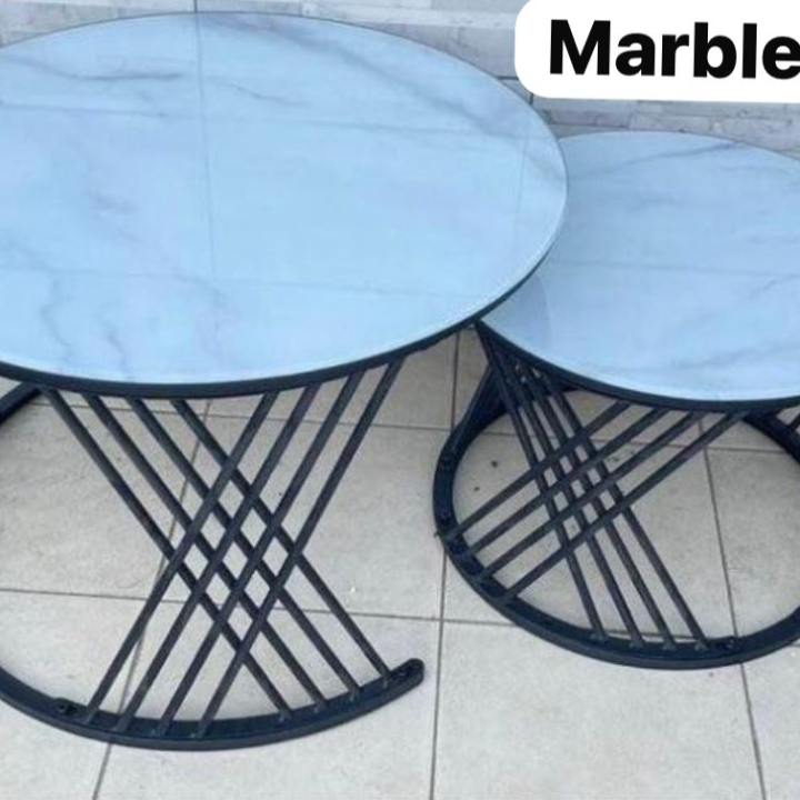 table en marbre deux en un