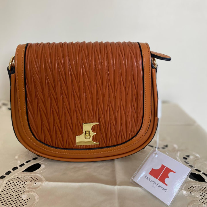 sac à main marron Jacques Esterel