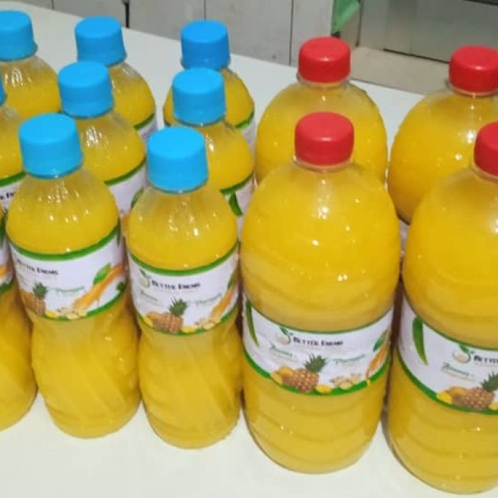 Natural Pineapple ginger juice