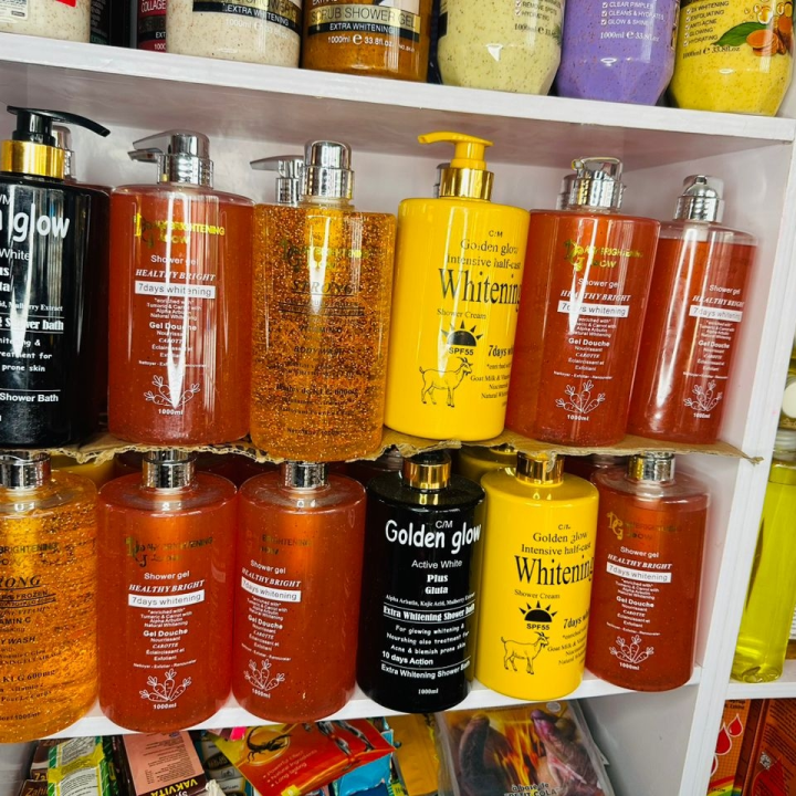 shower gel whitening