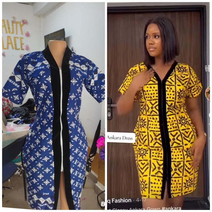Female designer wears