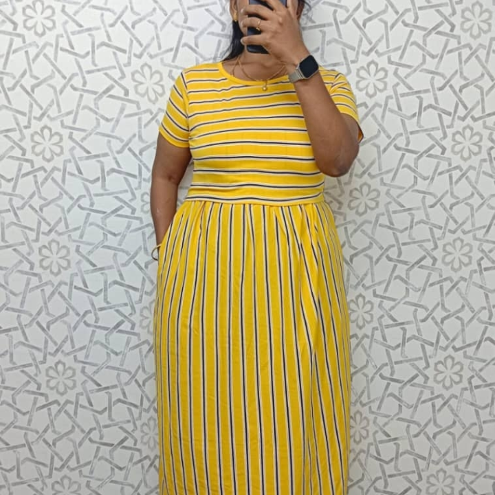 robe jaune