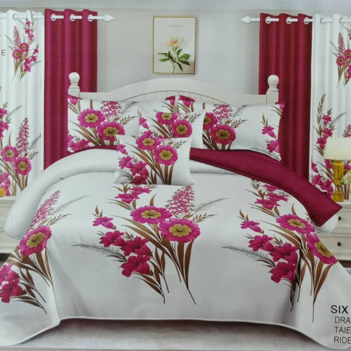 deux draps deux taies deux rideaux