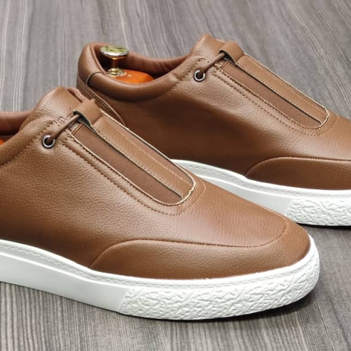 Vans marron