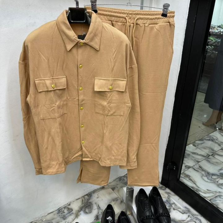 ensemble hommes marron