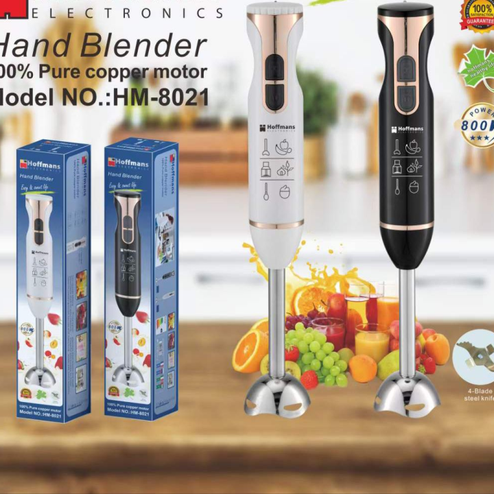 nouveau mixeur plongeur HOFFMANS HM-8021 800W