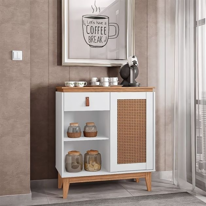 meuble de rangement blanc cassé