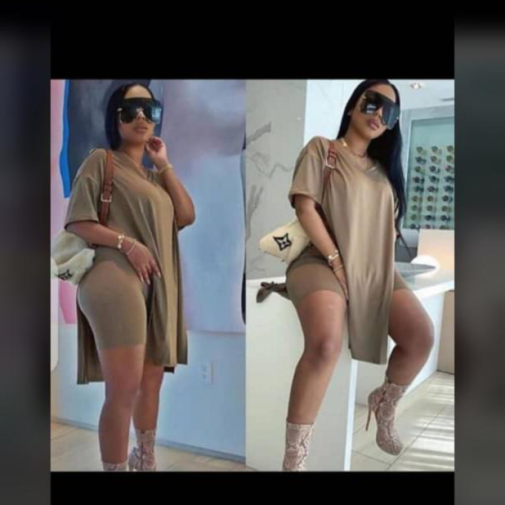 Female designer wears
