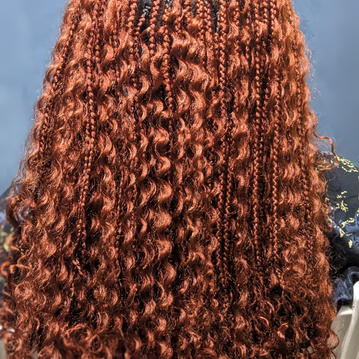 Goddess braids