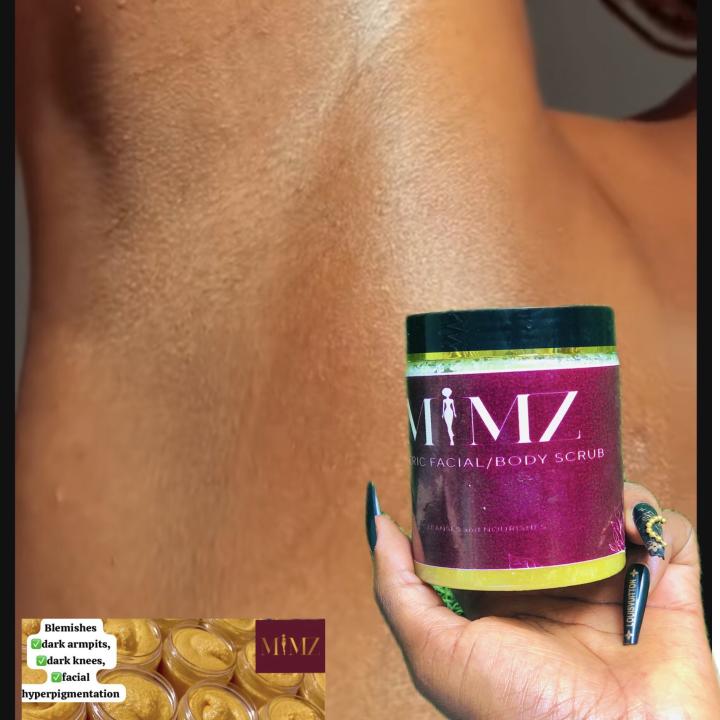 Exfoliating Tumeric Scrub