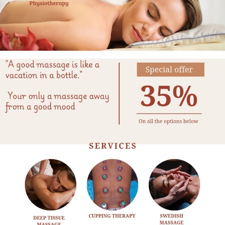Full body relaxation massage