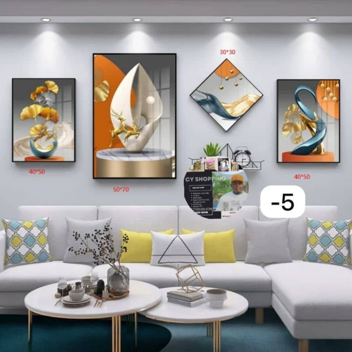 tableau décoratif quatre en un