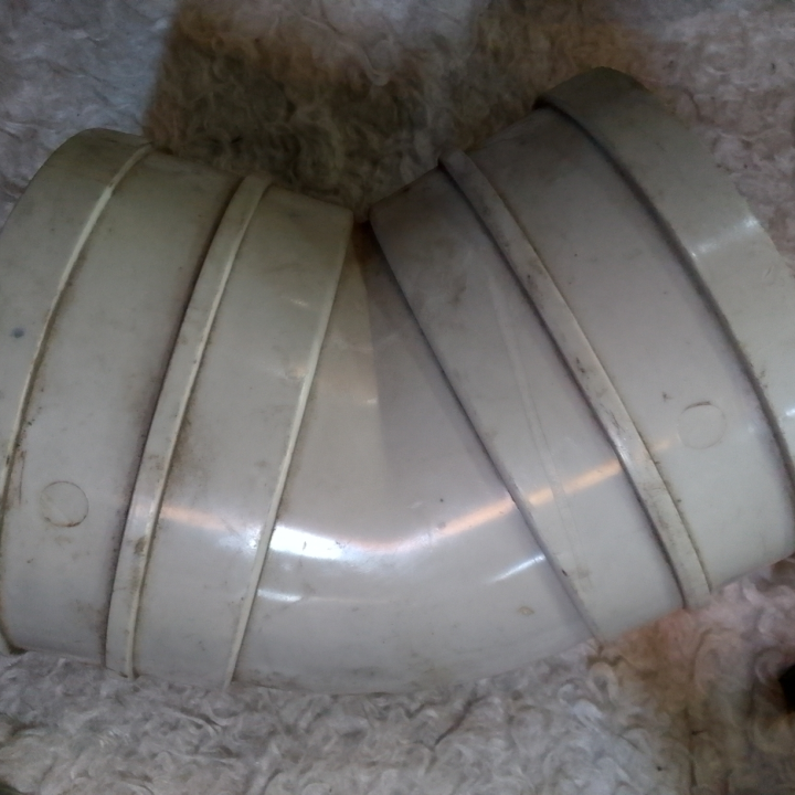 COUDE PVC 160 1/8