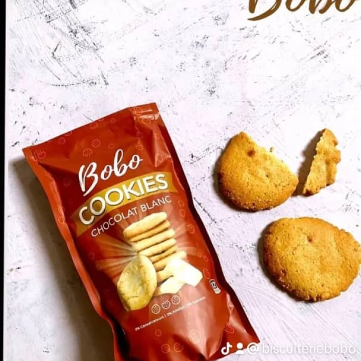 cookies bobo au chocolat Blanc grand