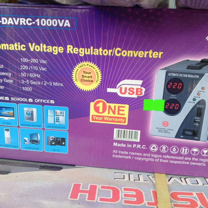 ND stabilizer  1000Wat