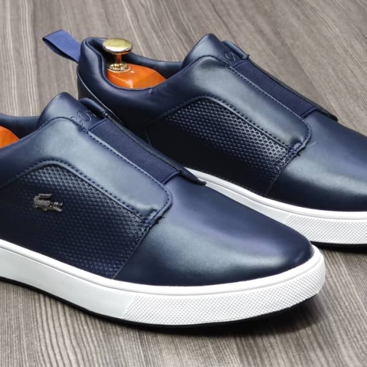 vans bleu Lacoste