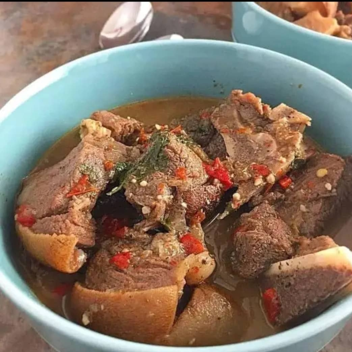 pepper  soup pork